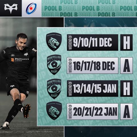 ospreys fixtures